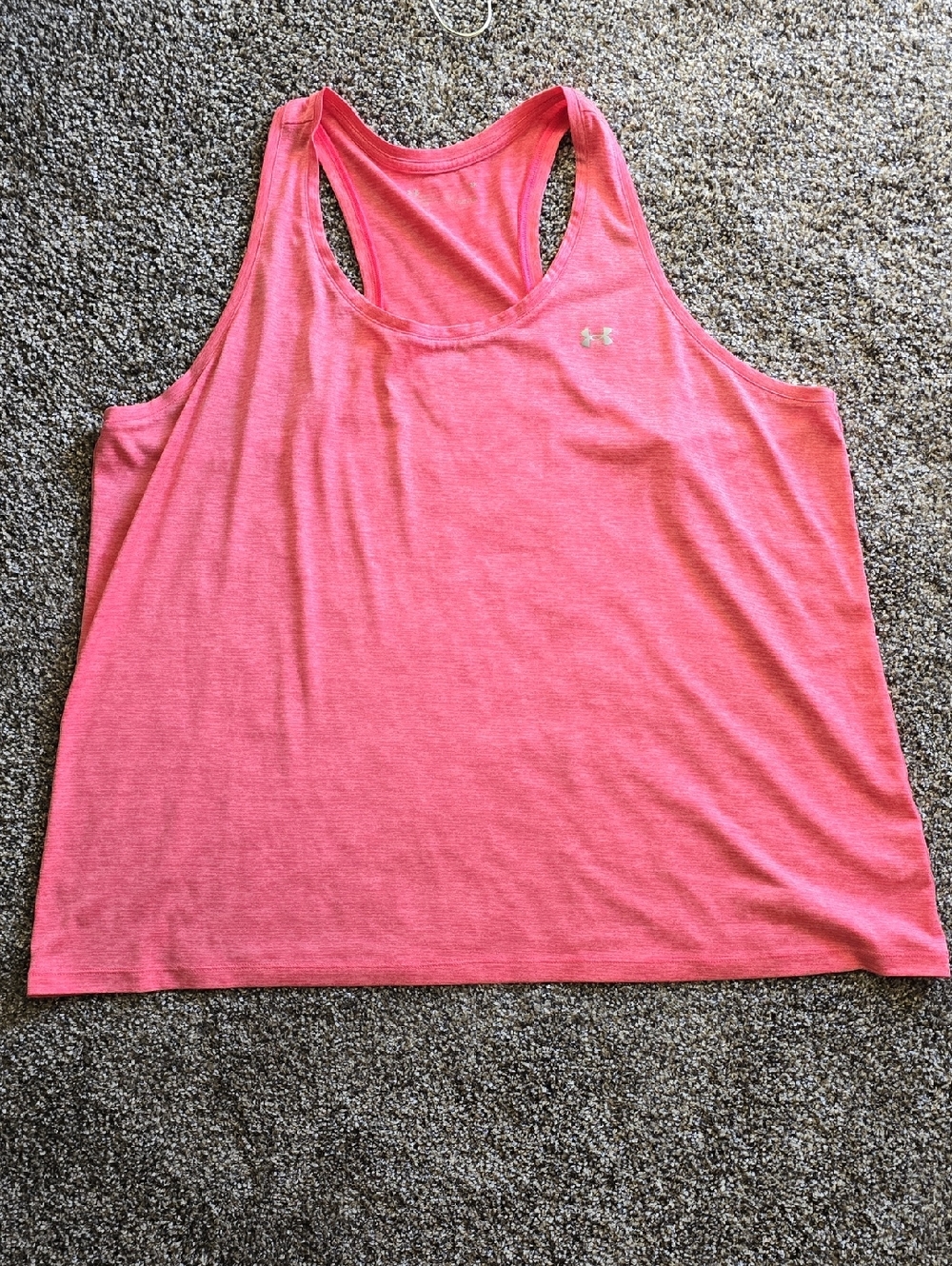 Under Armour Coral Pink Racerback Performance Tank